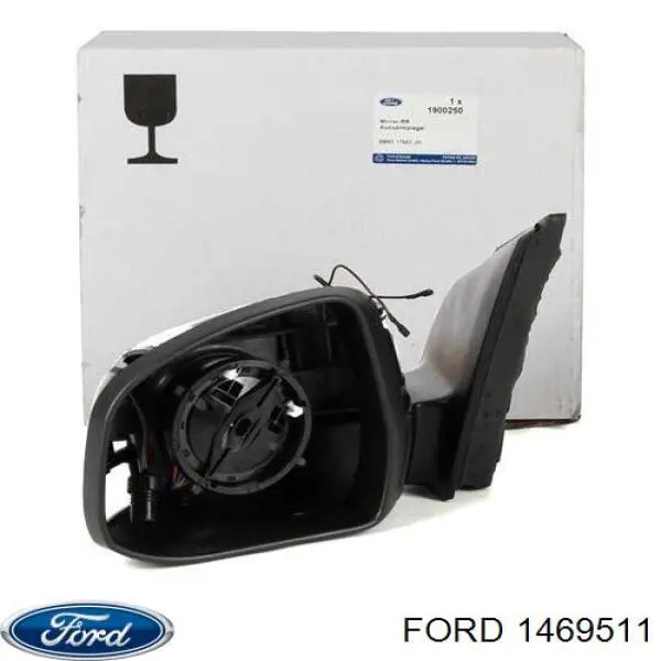 Дзеркальний елемент лівого дзеркала заднього виду Ford 1469511 ціна, від 9.35 USD