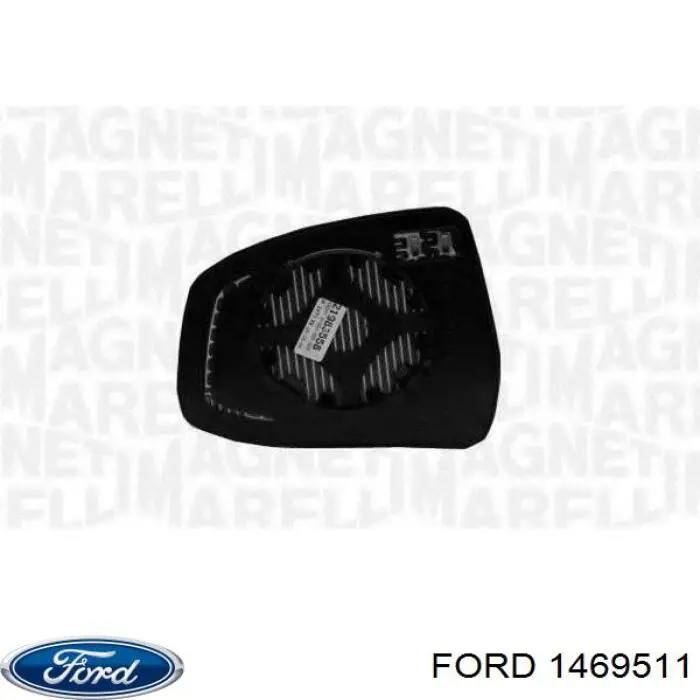 Купити 1469511 Ford Дзеркальний елемент дзеркала заднього виду, лівого