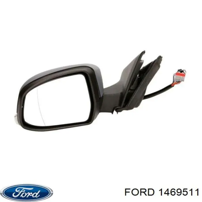 1469511 Ford дзеркальний елемент дзеркала заднього виду, лівого