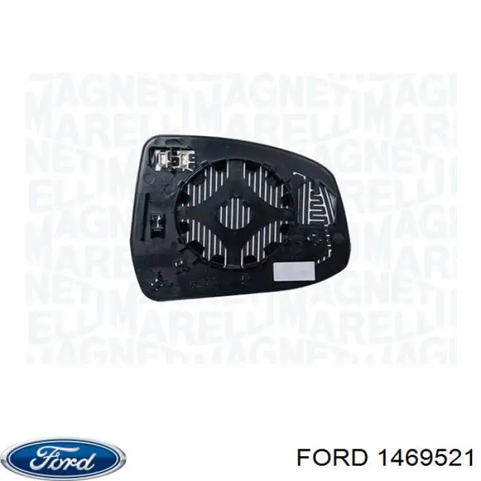 Купити 1469521 Ford Дзеркальний елемент правого дзеркала заднього виду