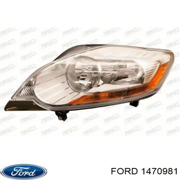 Купити 1146138 Ford Хомут кріплення втулки стабілізатора, переднього