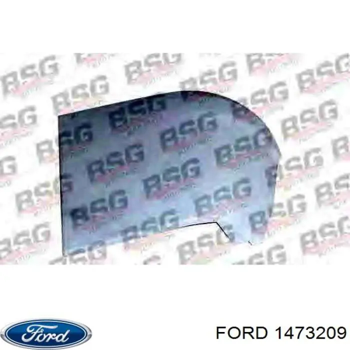 1473209 Ford Бампер задній, ліва частина