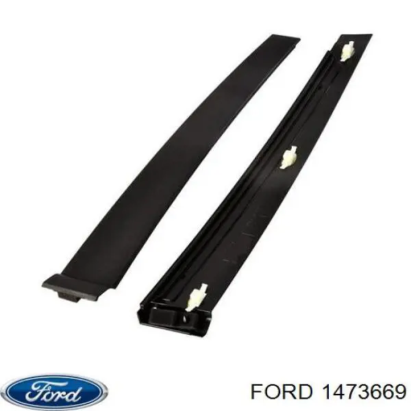 1473669 Ford Накладка задніх дверей, правих, вертикальних