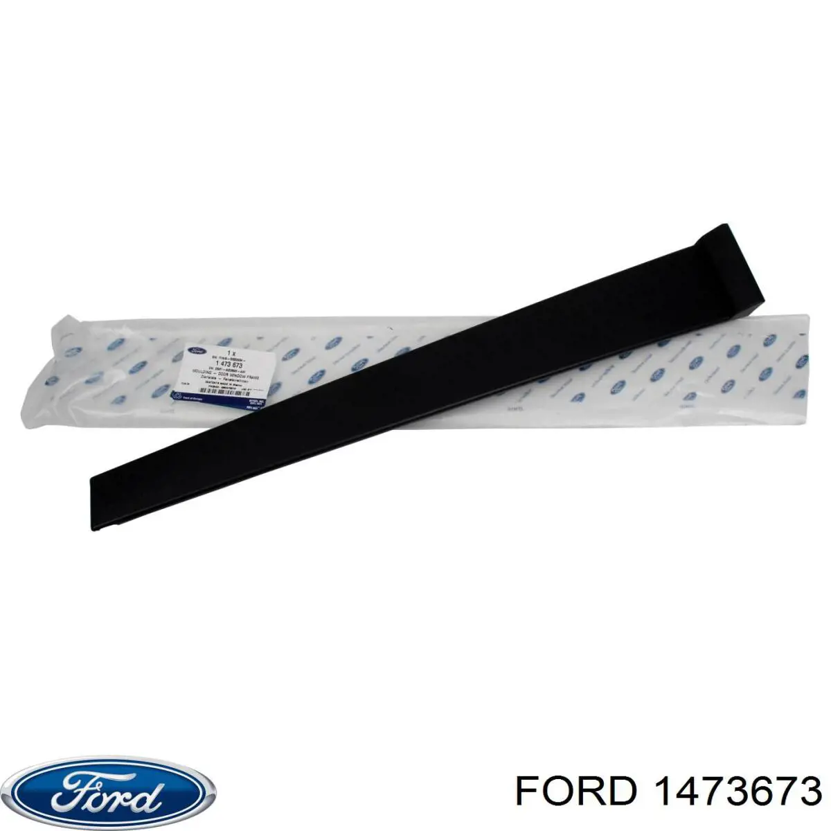 1140598 Ford накладка передніх дверей, правої, вертикальної