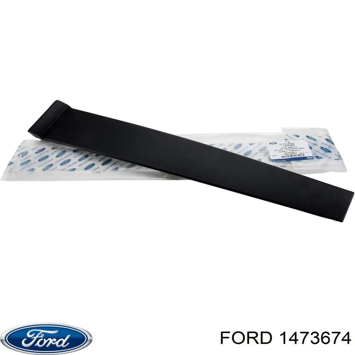 1473674 Ford накладка передніх дверей, лівої, вертикальної