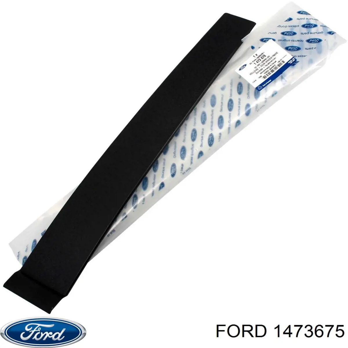 Накладка задньої двері, правої, вертикальна Ford Fiesta 5 (JH, JD) (Форд Фієста)