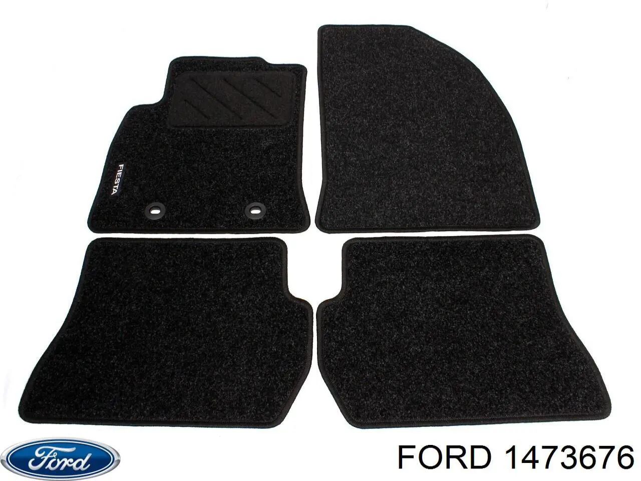 Купити 1473676 Ford Накладка задньої двері, лівої, вертикальна
