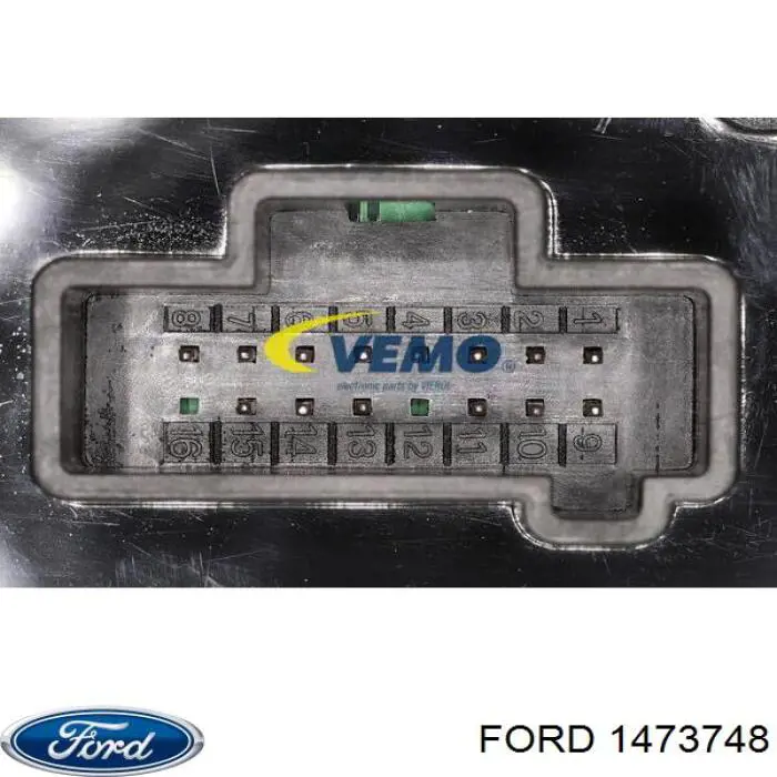 Кнопковий блок керування склопідіймачами передній лівий Ford 1473748 ціна, від 18.32 USD