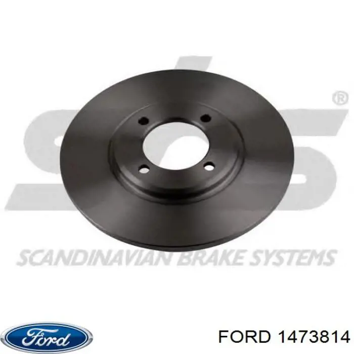 Купити 1473814 Ford Комплект зчеплення (диск, корзина, підшипник)