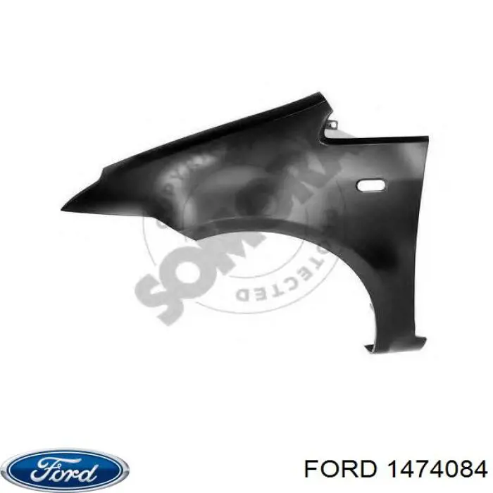 Купити 1474084 Ford Крило переднє ліве