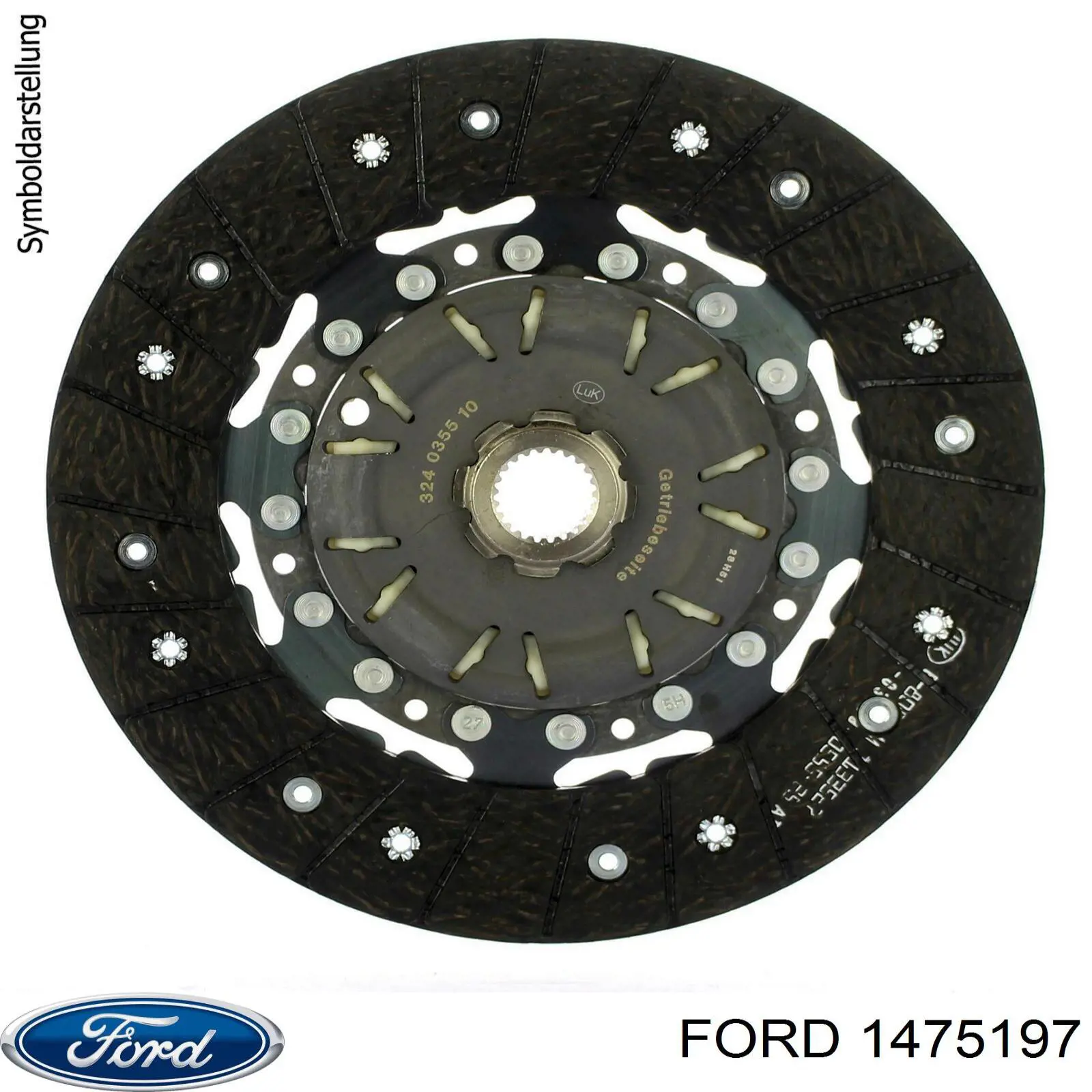Натискний диск зчеплення на Ford Granada  GU