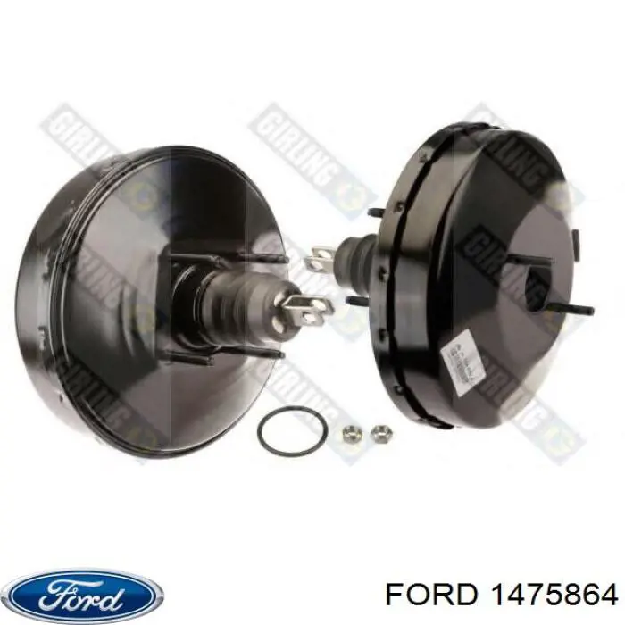 Підсилювач гальм вакуумний Ford Fusion (JU) (Форд Фьюжн)