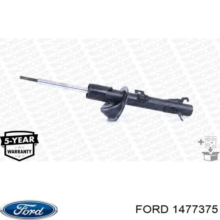 Амортизатор передній, правий Ford 1477375 ціна, від 49.02 USD