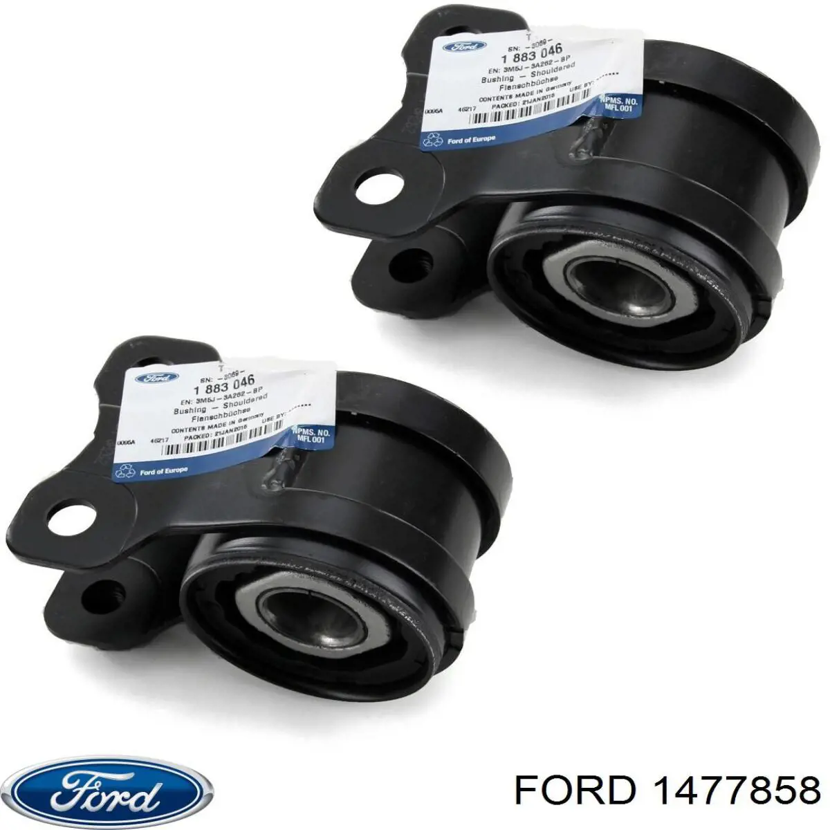 Правий важіль передній нижній підвіски Ford 1477858