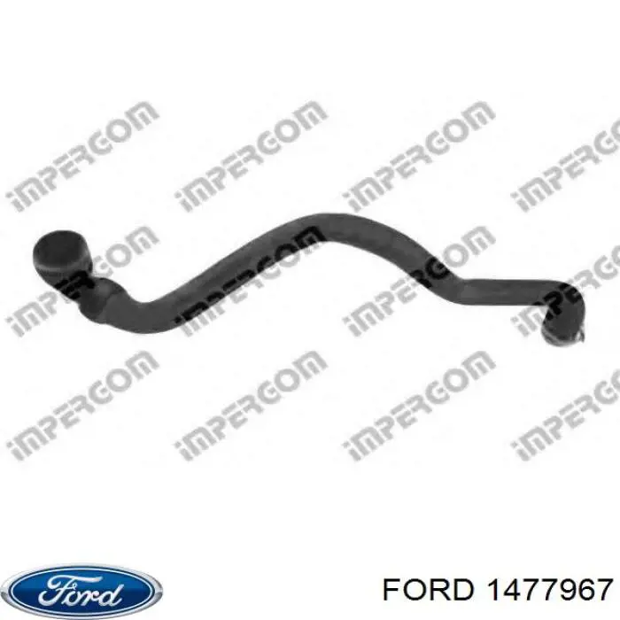 Шланг/патрубок радіатора охолодження, верхній Ford 1477967 ціна, від 15.14 USD