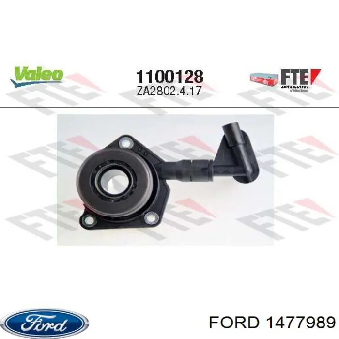 Купити 1477989 Ford Робочий циліндр зчеплення в зборі з витискним підшипником
