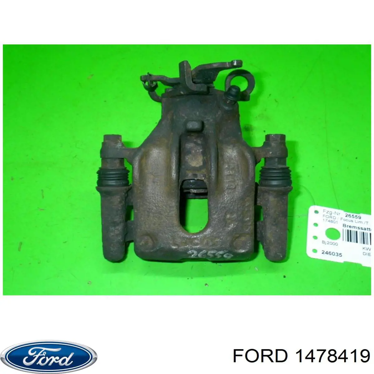 Задній гальмівний супорт лівий Ford 1478419