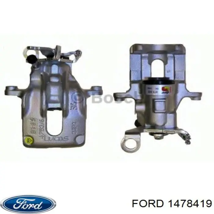 1478419 Ford супорт гальмівний задній лівий
