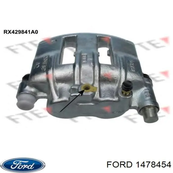 Купити 1478454 Ford Супорт гальмівний передній лівий