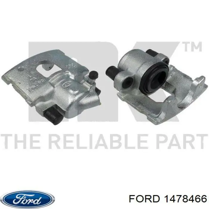 1121374 Ford Супорт гальмівний, передній, лівий