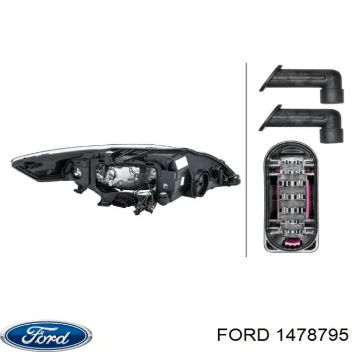 1478795 Ford фара ліва