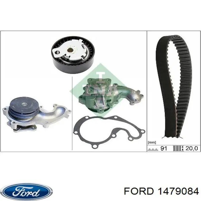 Купити 1479084 Ford Натяжний ролик