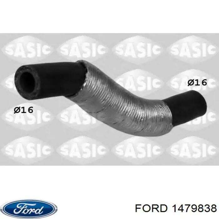 Купити 1479838 Ford Трубка/шланг відводу масла від турбіни