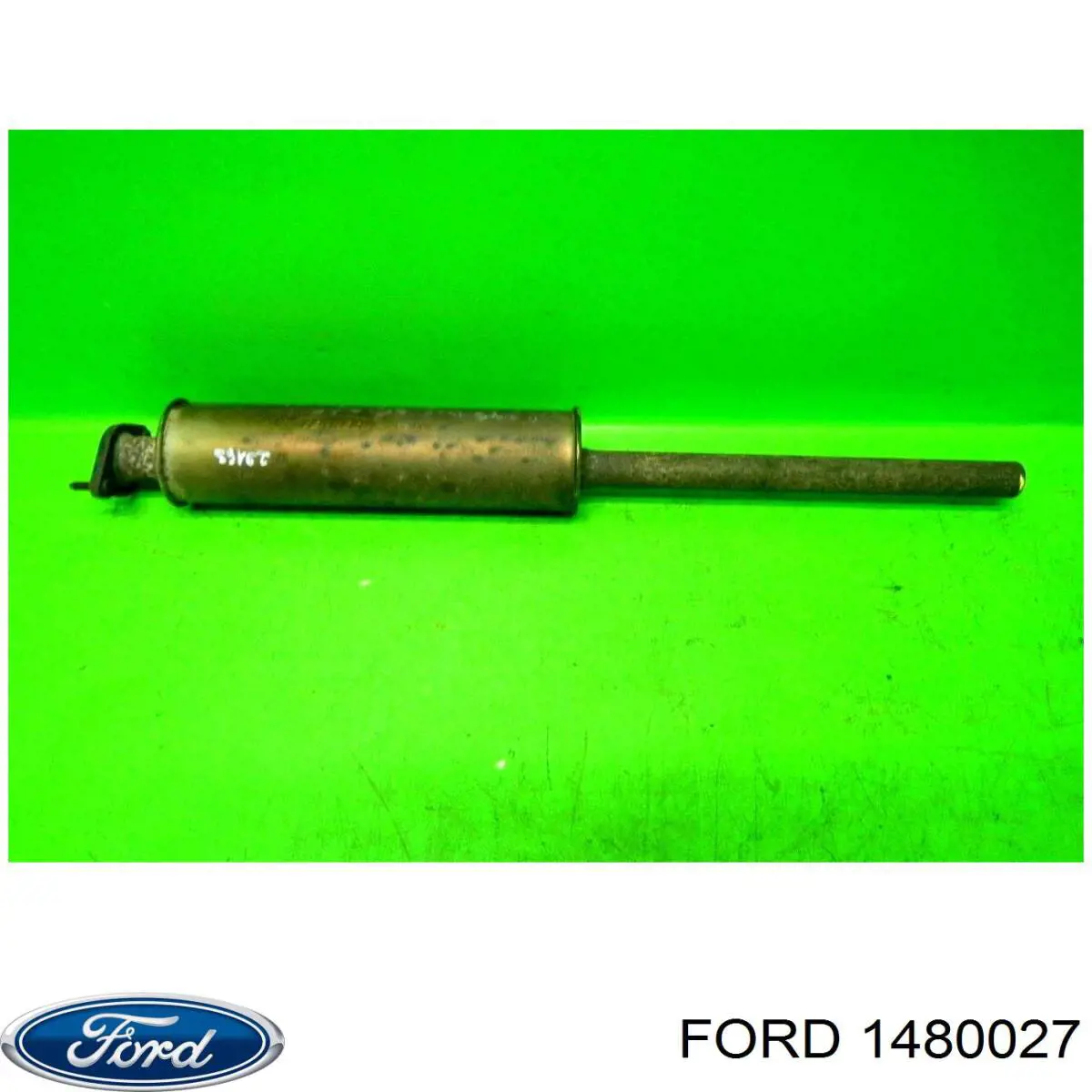 1480027 Ford глушник, передня частина