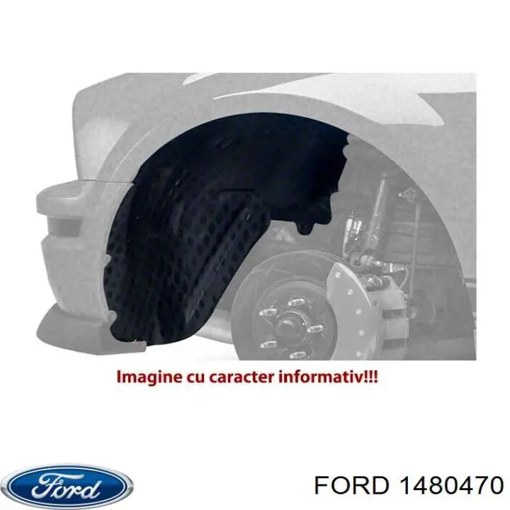Підкрилок переднього крила, лівий Ford 1480470 ціна, від 13.25 USD