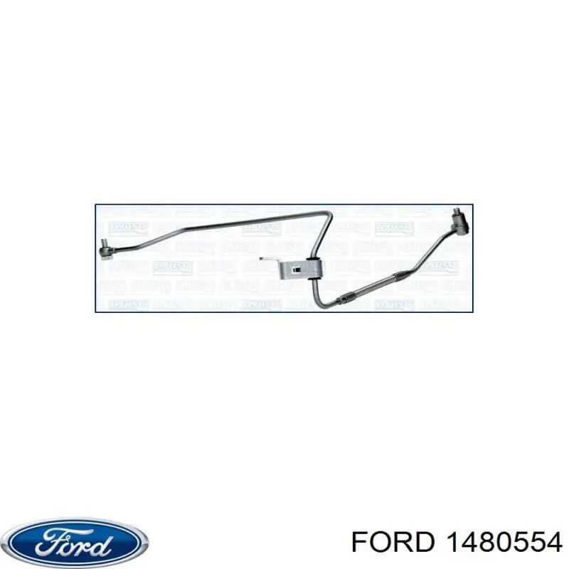 Трубка/шланг подачі масла до турбіни Ford 1480554 ціна, від 49.67 USD