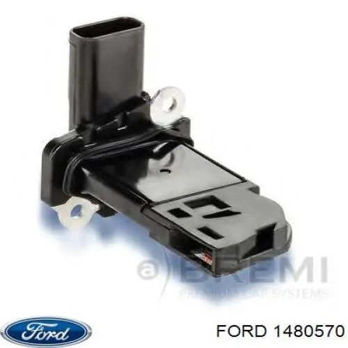 Датчик масової витрати повітря Ford 1480570 ціна, від 38.75 USD