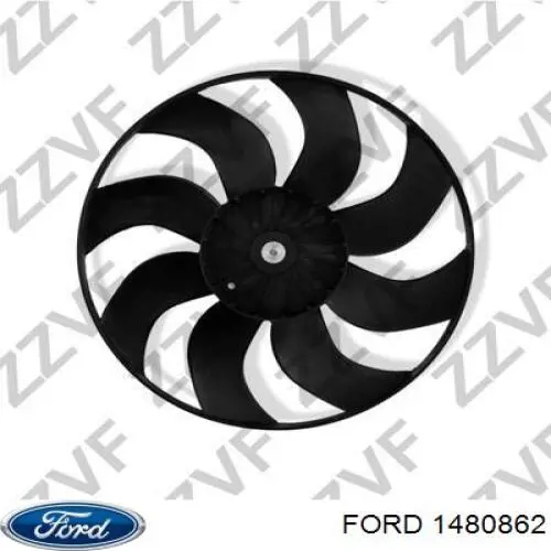 Вентилятор радіатора Ford 1480862 ціна, від 92.94 USD