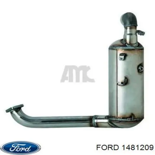 Конвертор-каталізатор (каталітичний нейтралізатор) Ford 1481209 ціна, від 348.56 USD