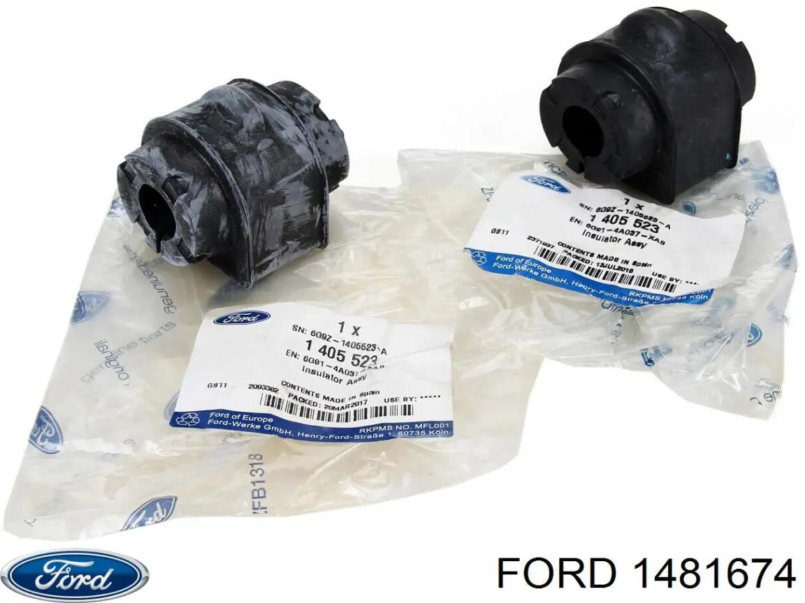 Амортизатор задній Ford 1481674 ціна, від 1046.16 USD