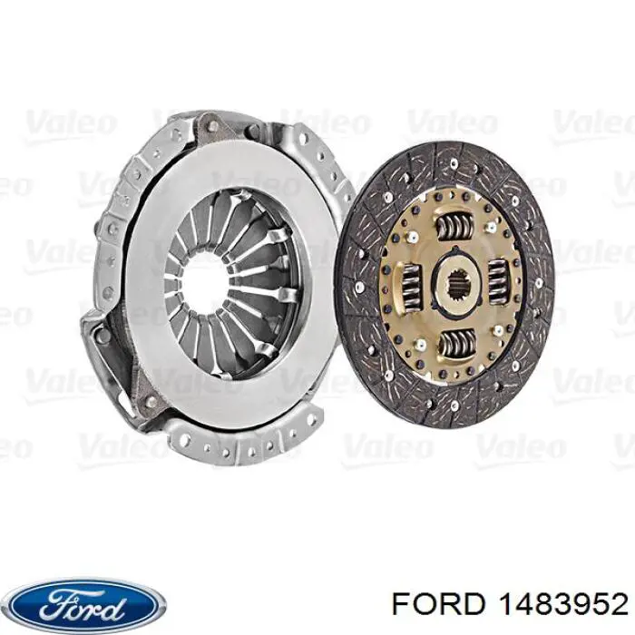1483952 Ford комплект зчеплення (3 частини)