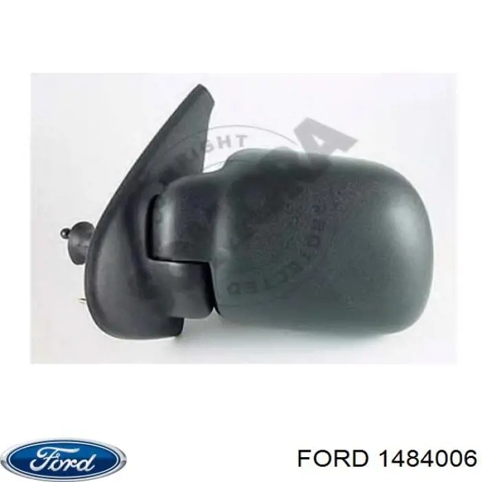 1118713 Ford труба приймальна (штани глушника, передня)