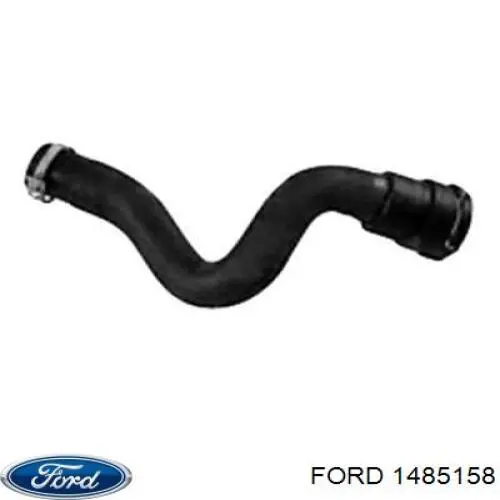 Шланг/патрубок радіатора охолодження, верхній Ford 1485158 ціна, від 76.44 USD