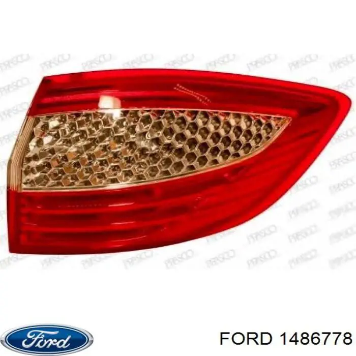 Ліхтар задній правий, зовнішній Ford 7S7113404PC ціна, від 56.31 USD