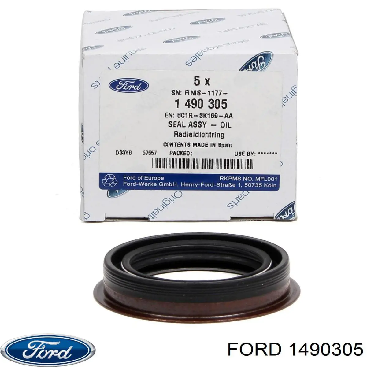 Сальник приводу 1490305 Ford