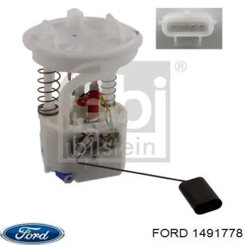 1491778 Ford модуль паливного насосу, з датчиком рівня палива