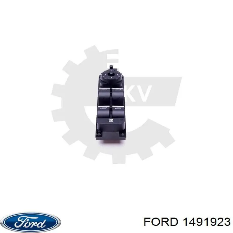 Кнопковий блок керування склопідіймачами передній лівий Ford 1491923 ціна, від 27.18 USD