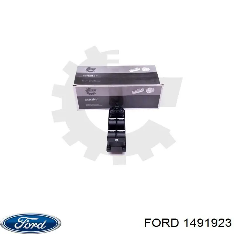 1491923 Ford кнопковий блок керування склопідіймачами передній лівий