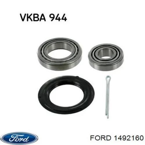 Купити 1492160 Ford Підшипник маточини задньої, зовнішній