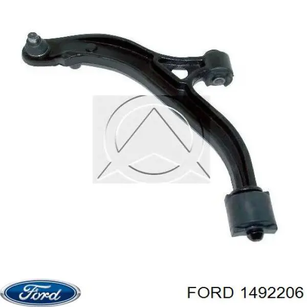 Труба приймальна (штани) глушника, передня 1029680 Ford