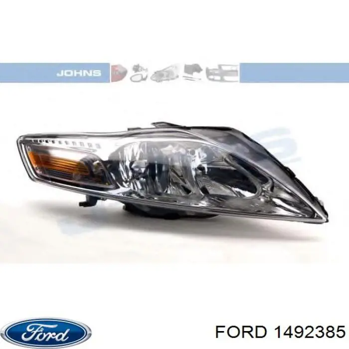 Купити 1492385 Ford Права блок фара