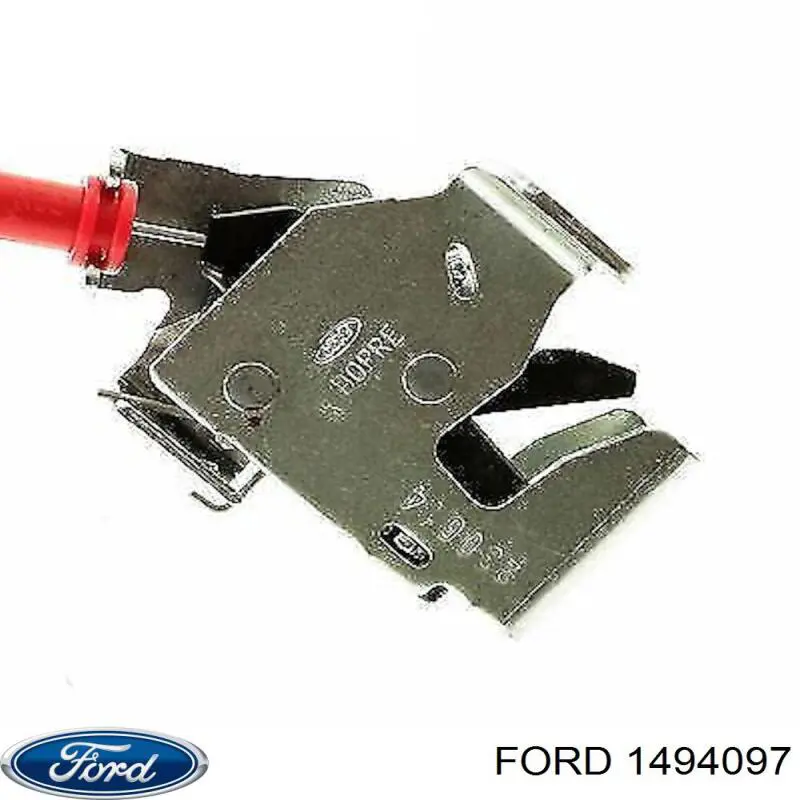 Замок задньої правої двостулкової двері, верхній 1494097 Ford