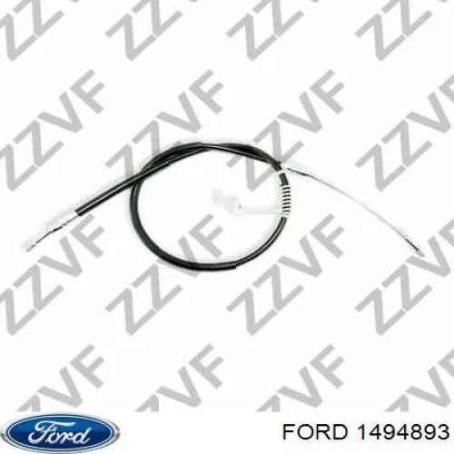 Трос стоянкового гальма задній правий Ford 1494893 ціна, від 14.53 USD