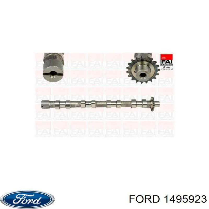 1495923 Ford розподільний вал двигуна випускний