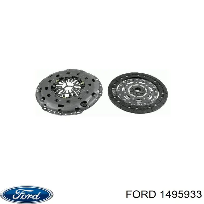 1495933 Ford Зчеплення в зборі