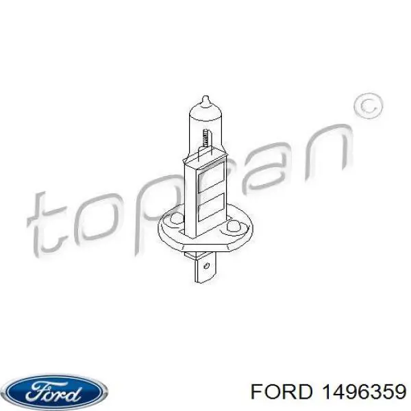1496359 Ford лампочка галогенна